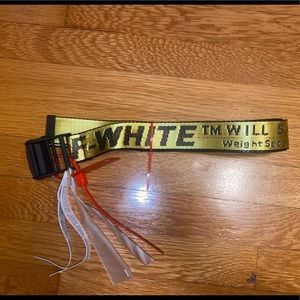 Off white belt